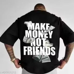 Mens Oversized T-shirt , Trendy Design , Daliy Wear , Causal Wear , Street Wear
