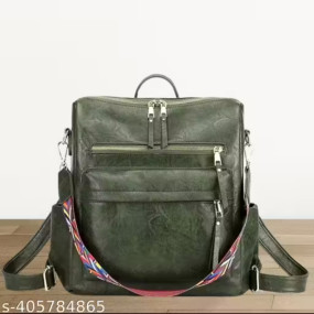 BohoBuzz Premium Waterproof Backpack For College Girls | Women Office Bag Durable & Daily Usable (Backpack,bag,backpack for women women bag fashion,stylish)