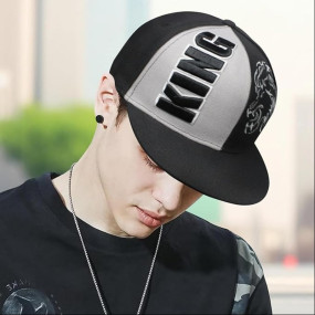 VRITRAZ Comfortable Polyest Unisex Hip Hop Stylish Graffiti Printed Cap with Adjustable Snapback Closer for Men and Women