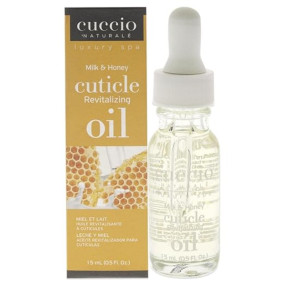 Cuccio Naturalé Milk & Honey Cuticle Oil Revitalizing Oil, Lightweight, Super - Penetrating, Nourish, Soothe and Moisturize, Paraben and Cruelty Free 15 ml