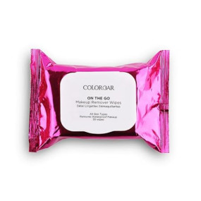 Colorbar Remover Wipes, 30 Wipes (150mmx200mm) | Enriched with Aloe vera, Chamomile, & Glycerin | Suitable for All Skin Type.